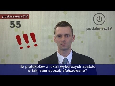 Prawdziwe wyniki sfałszowanych wyborów do UE Prawdziwe wyniki sfałszowanych wyborów do UE